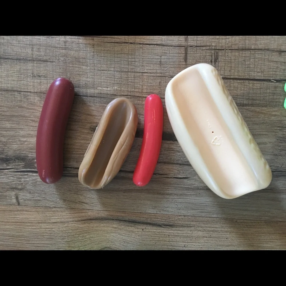 Lot Of Plastic Play Food With Shopping Basket - Picture 11 of 13